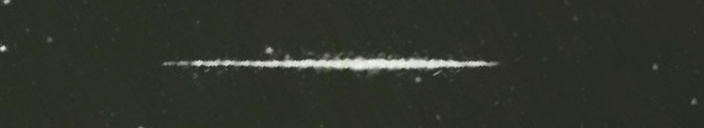 Unprocessed fireball image