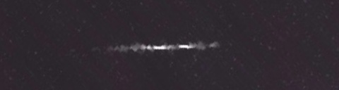 Unprocessed fireball image