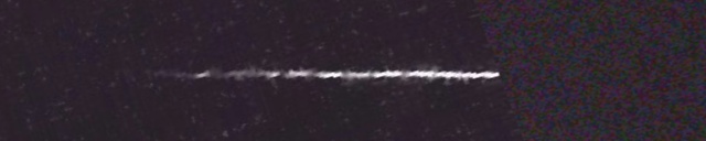Unprocessed fireball image