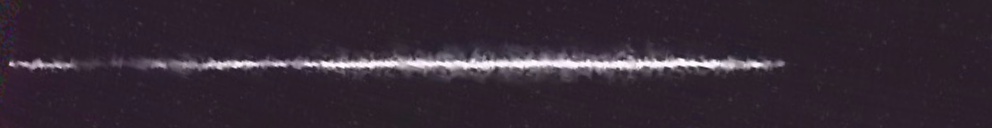 Unprocessed fireball image