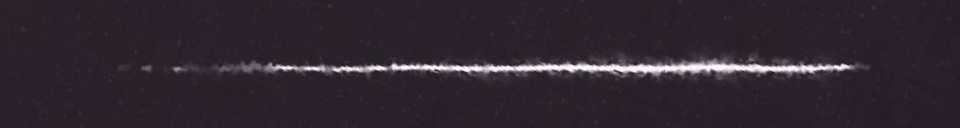 Unprocessed fireball image