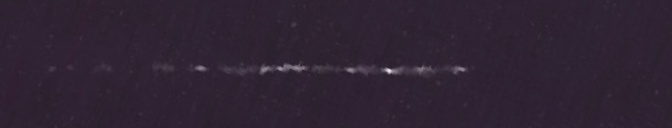 Unprocessed fireball image