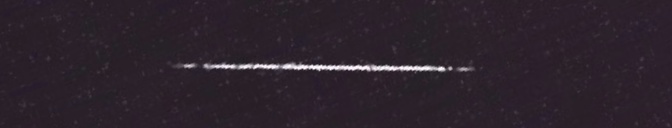 Unprocessed fireball image