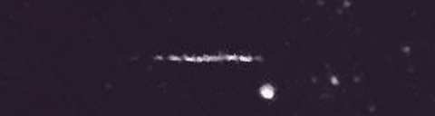 Unprocessed fireball image