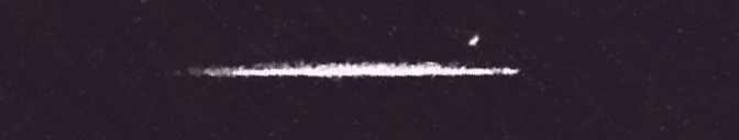 Unprocessed fireball image