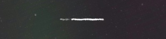 Unprocessed fireball image