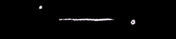 Processed fireball image