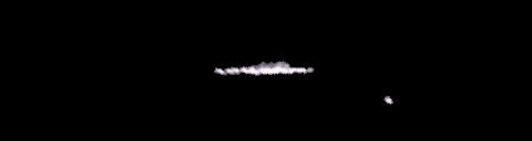 Processed fireball image