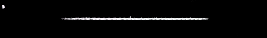 Processed fireball image