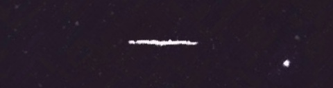 Unprocessed fireball image