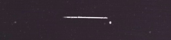 Unprocessed fireball image