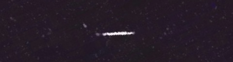 Unprocessed fireball image