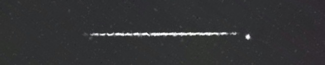 Unprocessed fireball image