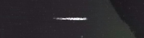 Unprocessed fireball image