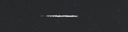 Unprocessed fireball image