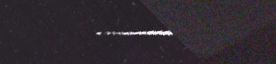 Unprocessed fireball image