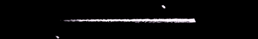 Processed fireball image