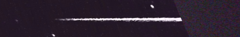 Unprocessed fireball image