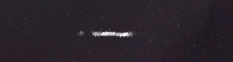 Unprocessed fireball image