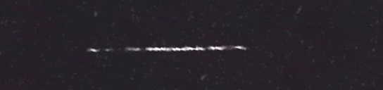 Unprocessed fireball image