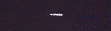 Unprocessed fireball image