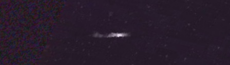 Unprocessed fireball image