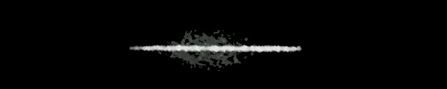 Processed fireball image