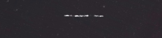 Unprocessed fireball image