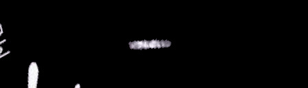 Processed fireball image