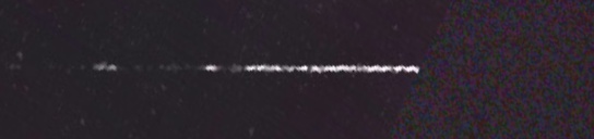 Unprocessed fireball image