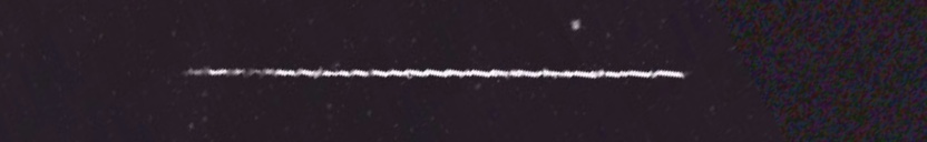 Unprocessed fireball image