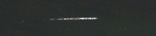 Unprocessed fireball image