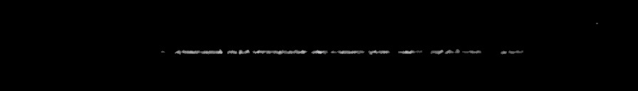 Processed fireball image