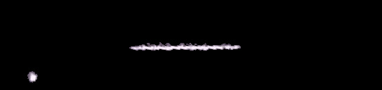 Processed fireball image