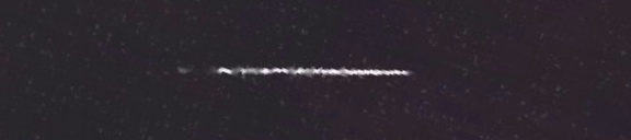 Unprocessed fireball image