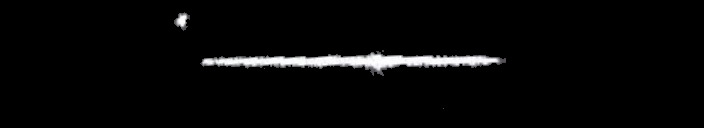 Processed fireball image