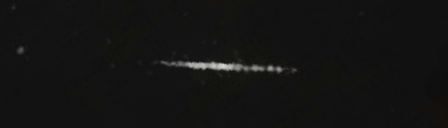Unprocessed fireball image