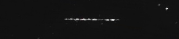 Unprocessed fireball image