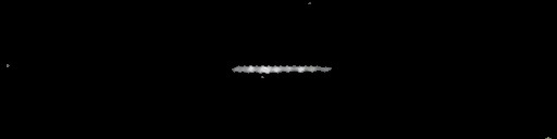 Processed fireball image