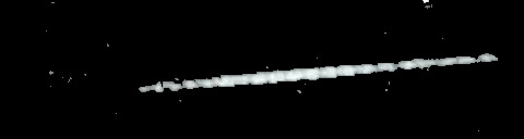 Processed fireball image