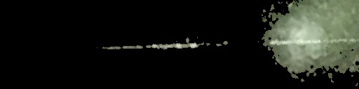 Processed fireball image