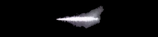 Processed fireball image