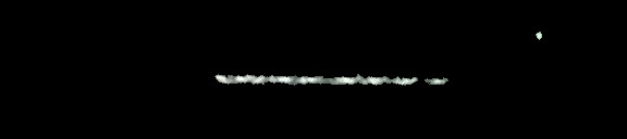 Processed fireball image