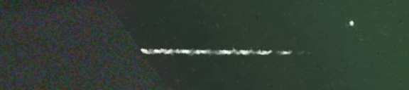 Unprocessed fireball image