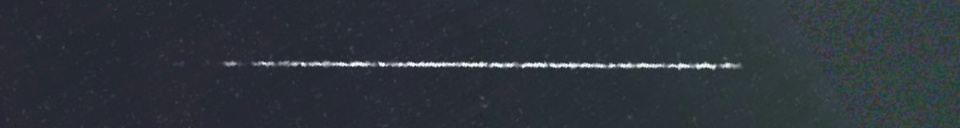 Unprocessed fireball image