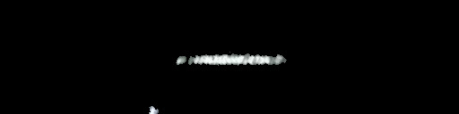 Processed fireball image