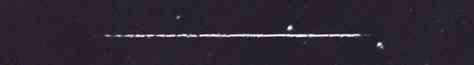 Unprocessed fireball image