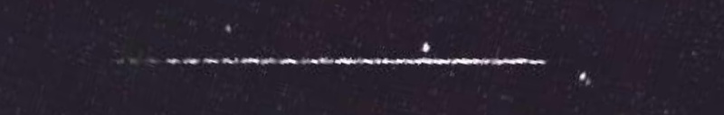 Unprocessed fireball image