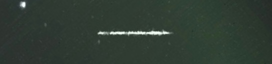 Unprocessed fireball image