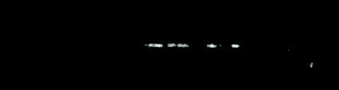 Processed fireball image